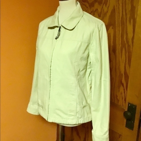 Yellow Columbia medium lightweight spring jacket - Picture 5 of 8